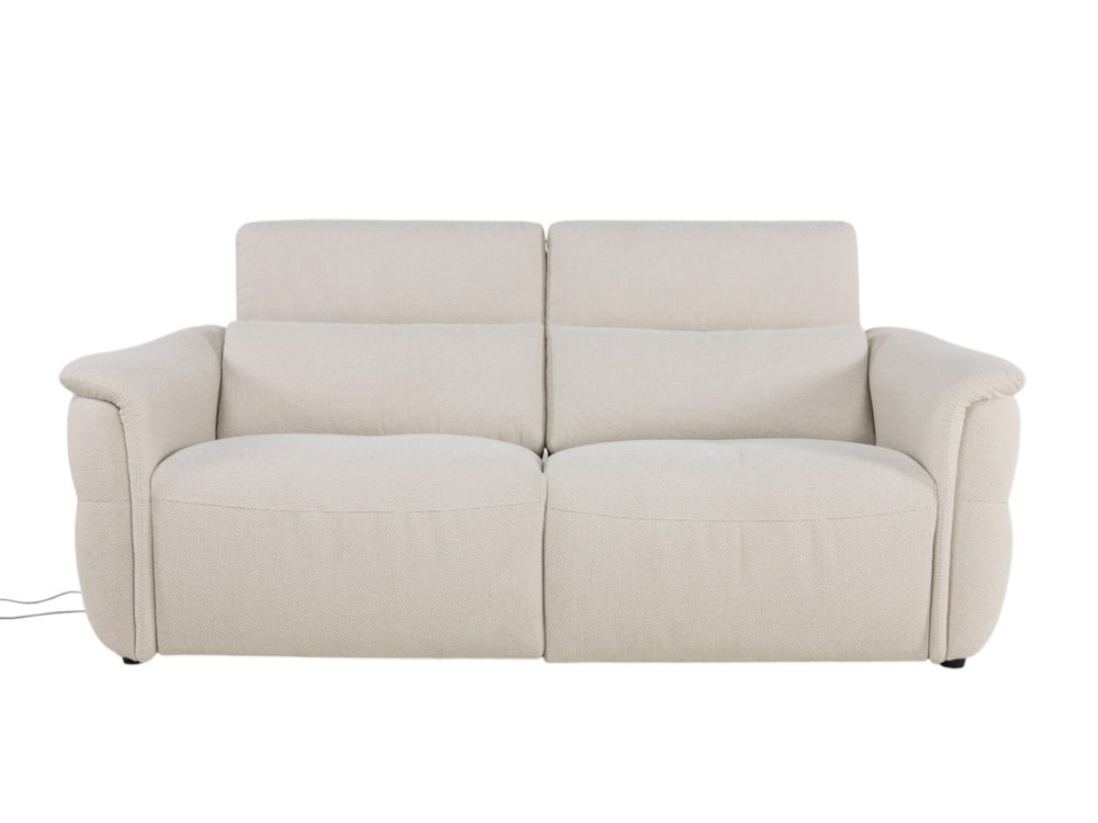 2-zit BREED met elektr. relaxen MELLOW - Beige C-CAL-164-TZ1