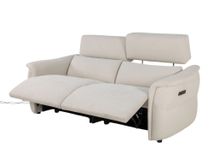 2-zit BREED met elektr. relaxen MELLOW - Beige C-CAL-164-TZ1