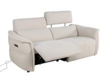 2-zit BREED met elektr. relaxen MELLOW - Beige C-CAL-164-TZ1