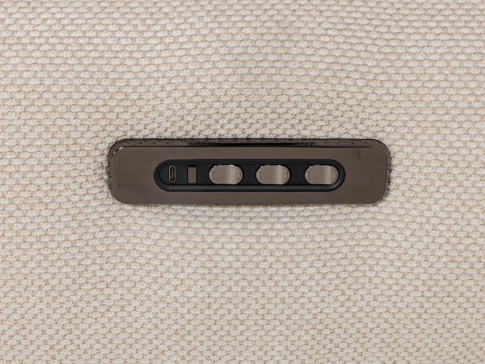 2-zit BREED met elektr. relaxen MELLOW - Beige C-CAL-164-TZ1