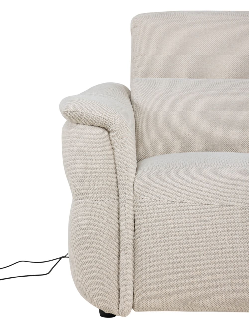 2-zit BREED met elektr. relaxen MELLOW - Beige C-CAL-164-TZ1