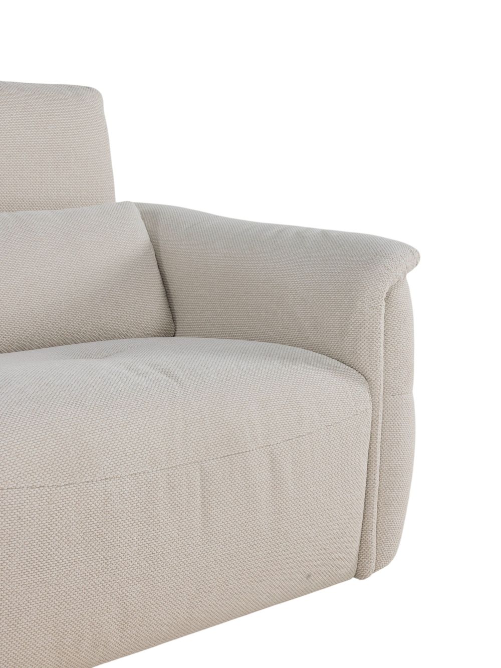 2-zit BREED met elektr. relaxen MELLOW - Beige C-CAL-164-TZ1