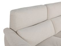 2-zit BREED met elektr. relaxen MELLOW - Beige C-CAL-164-TZ1