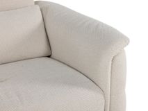 2-zit BREED met elektr. relaxen MELLOW - Beige C-CAL-164-TZ1