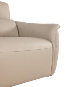 2-zit BREED met elektr. relaxen MELLOW - Leder bei C-CAL-164-TZ2