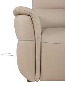 2-zit BREED met elektr. relaxen MELLOW - Leder bei C-CAL-164-TZ2