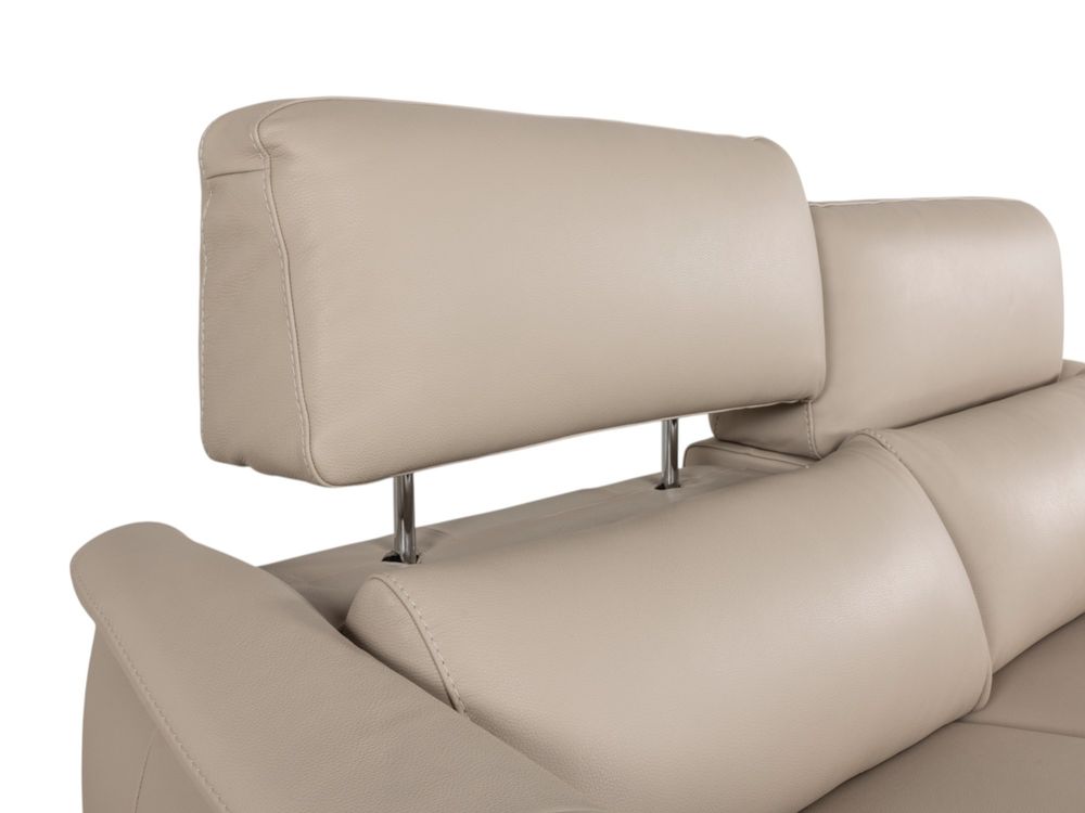 2-zit BREED met elektr. relaxen MELLOW - Leder bei C-CAL-164-TZ2