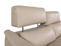 2-zit BREED met elektr. relaxen MELLOW - Leder bei C-CAL-164-TZ2