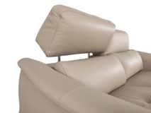 2-zit BREED met elektr. relaxen MELLOW - Leder bei C-CAL-164-TZ2