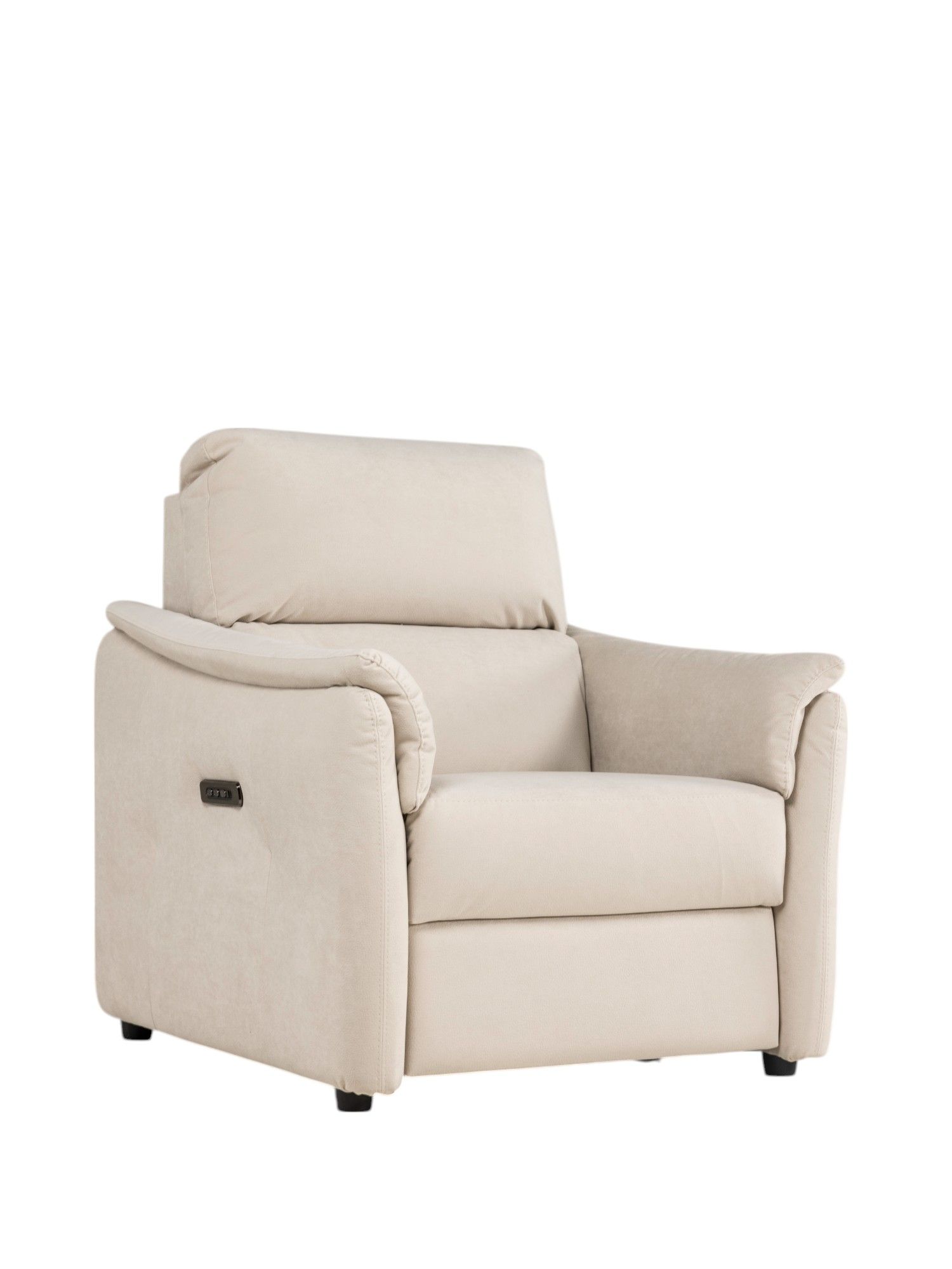 Relaxfauteuil met elektr hoofd- en lendensteun DUN