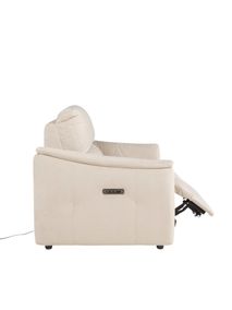 Relaxfauteuil met elektr hoofd- en lendensteun DUN CAL-161-000186-TEMS