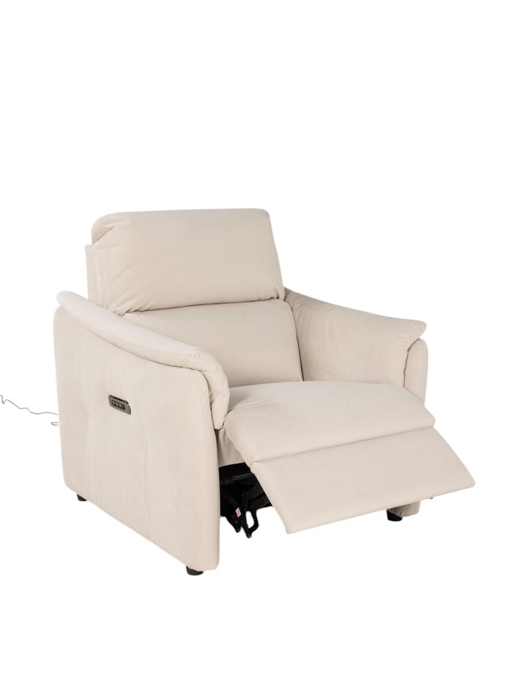 Relaxfauteuil met elektr hoofd- en lendensteun DUN CAL-161-000186-TEMS