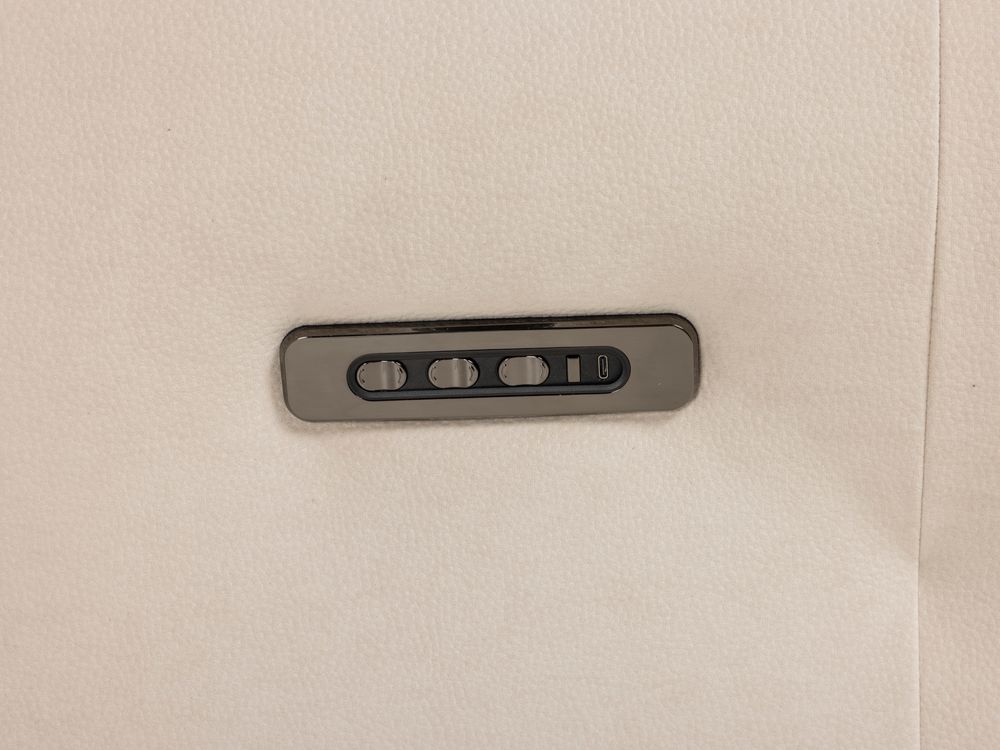 Relaxfauteuil met elektr hoofd- en lendensteun DUN CAL-161-000186-TEMS