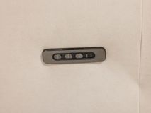 Relaxfauteuil met elektr hoofd- en lendensteun DUN CAL-161-000186-TEMS