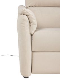 Relaxfauteuil met elektr hoofd- en lendensteun DUN CAL-161-000186-TEMS