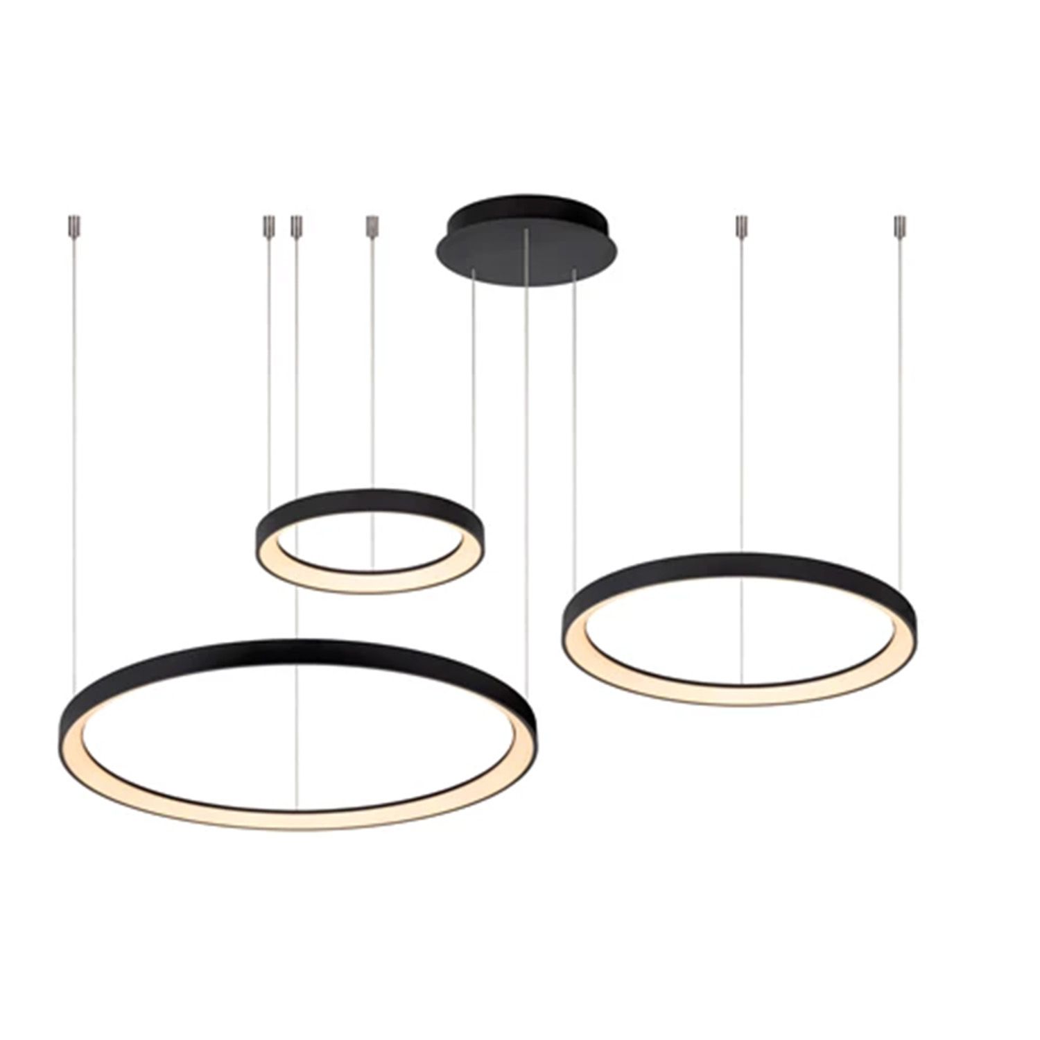 Hanglamp VIDAL - Zwart LCD464039930