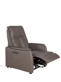 Relaxfauteuil MINIMO - Taupe leder RCR-84-000038-SAMOLI