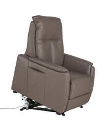 Relaxfauteuil MINIMO - Taupe leder RCR-84-000038-SAMOLI
