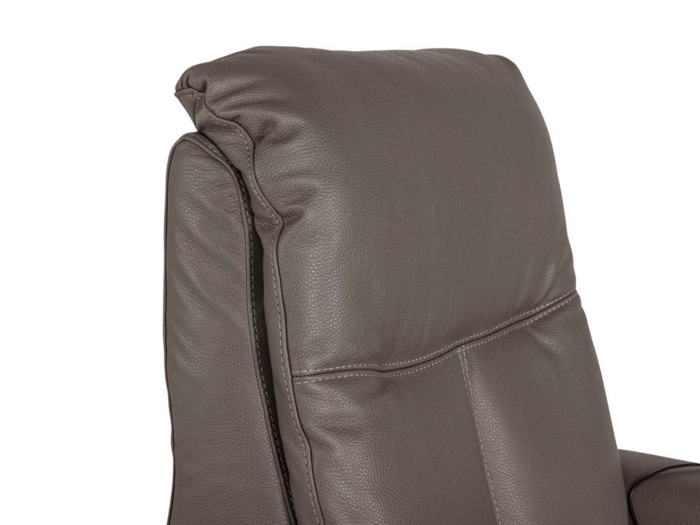 Relaxfauteuil MINIMO - Taupe leder RCR-84-000038-SAMOLI