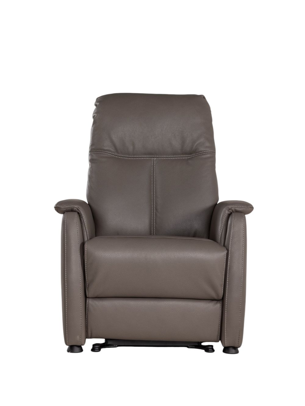 Relaxfauteuil MINIMO - Taupe leder RCR-84-000038-SAMOLI