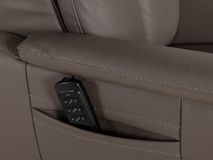 Relaxfauteuil MINIMO - Taupe leder RCR-84-000038-SAMOLI