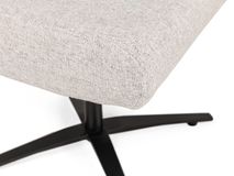 Draaifauteuil met voetbank SHOUT - Lichtgrijs C-IMS-SHT-DFH