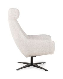 Draaifauteuil met voetbank SHOUT - Lichtgrijs C-IMS-SHT-DFH