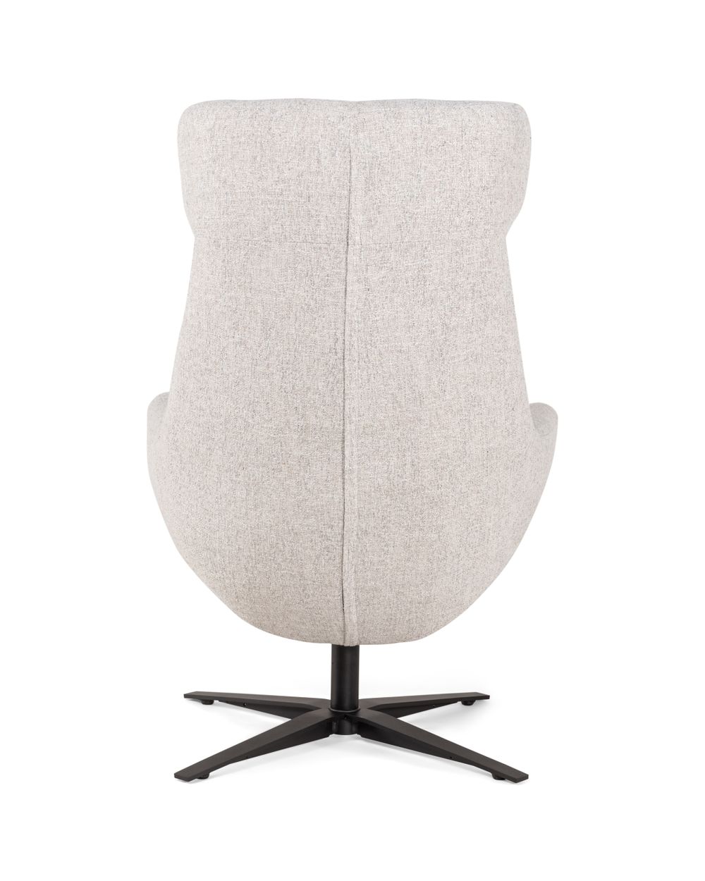 Draaifauteuil met voetbank SHOUT - Lichtgrijs C-IMS-SHT-DFH