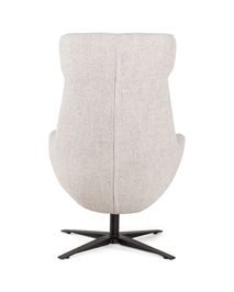 Draaifauteuil met voetbank SHOUT - Lichtgrijs C-IMS-SHT-DFH