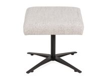 Draaifauteuil met voetbank SHOUT - Lichtgrijs C-IMS-SHT-DFH