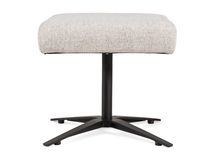 Draaifauteuil met voetbank SHOUT - Lichtgrijs C-IMS-SHT-DFH