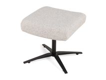 Draaifauteuil met voetbank SHOUT - Lichtgrijs C-IMS-SHT-DFH