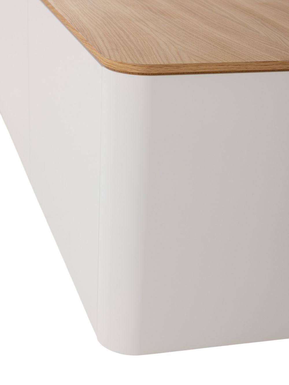 Tv-meubel LOONA groot - Wit/Eikenfineer ARR-2-000005