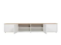 Tv-meubel LOONA groot - Wit/Eikenfineer ARR-2-000005