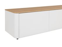 Tv-meubel LOONA groot - Wit/Eikenfineer ARR-2-000005