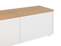 Tv-meubel LOONA groot - Wit/Eikenfineer ARR-2-000005