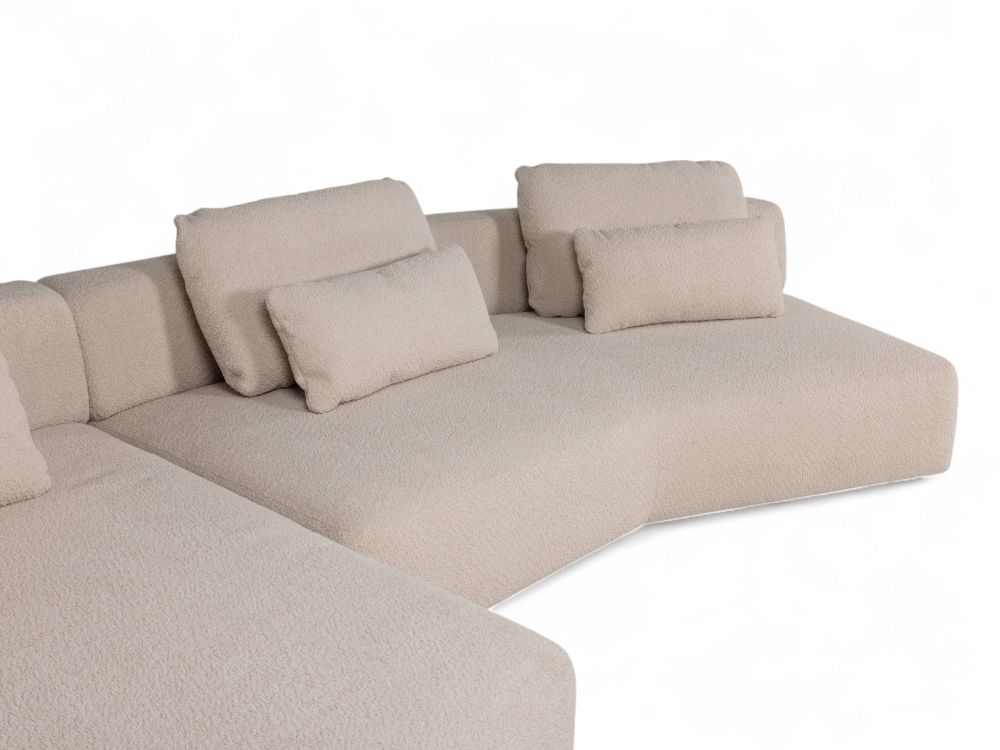 Hoeksalon VELIA - Ecru C-ESS-66-HK-DAN