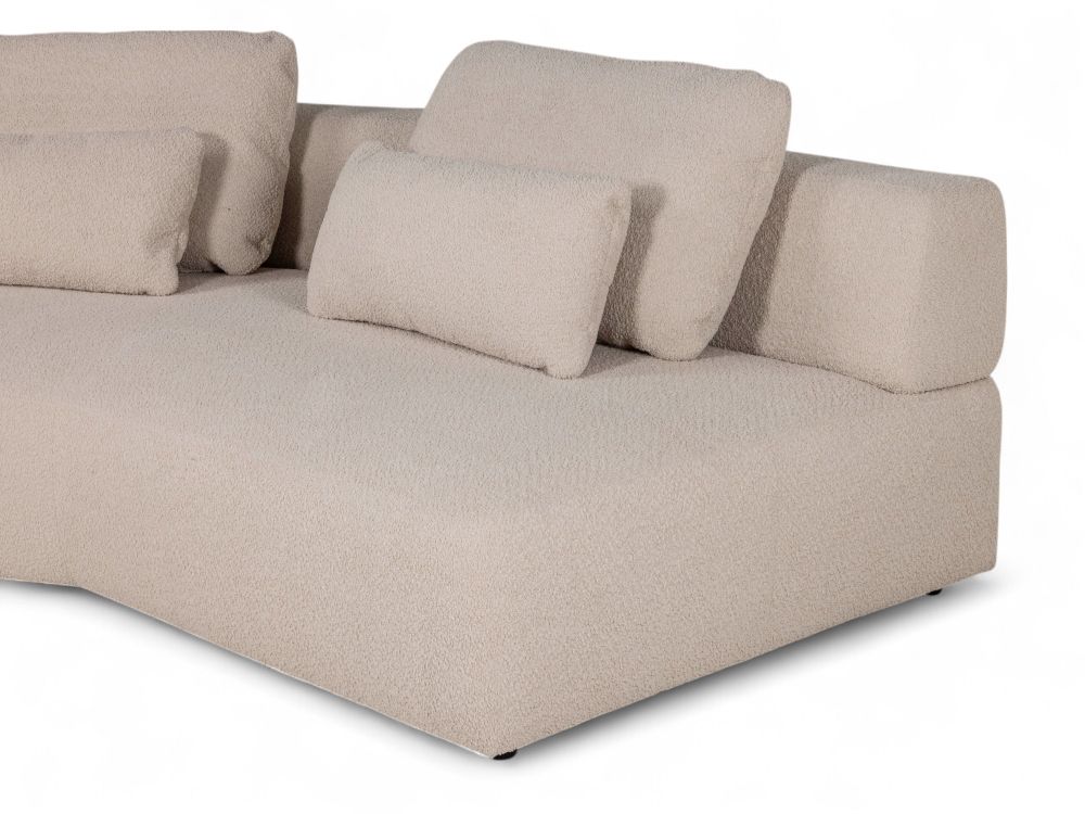 Hoeksalon VELIA - Ecru C-ESS-66-HK-DAN