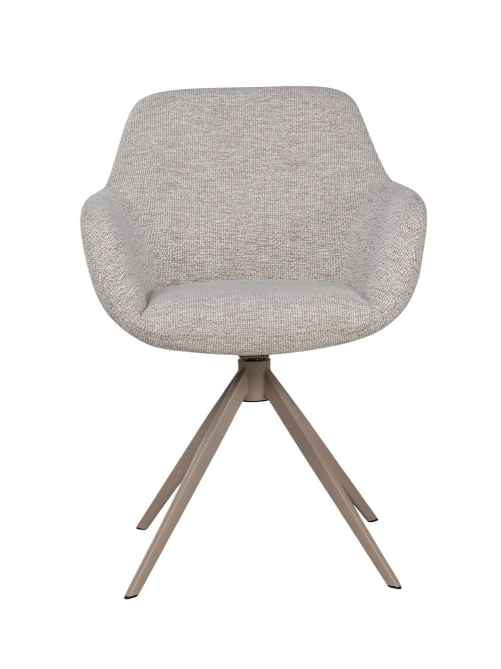 Draaibare armstoel PAVIA - Lichtgrijs MED-52-001-Z-110