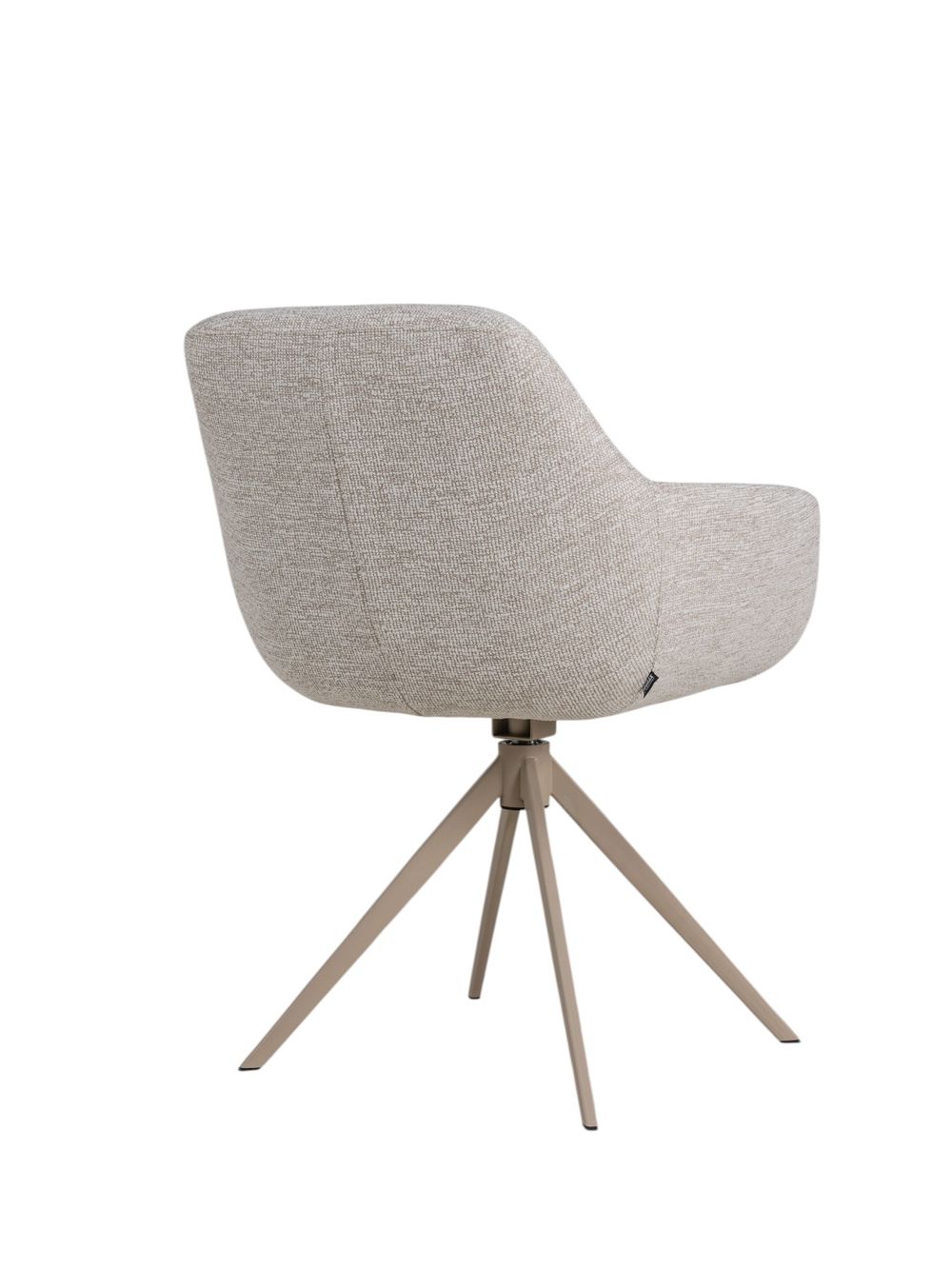 Draaibare armstoel PAVIA - Lichtgrijs MED-52-001-Z-110