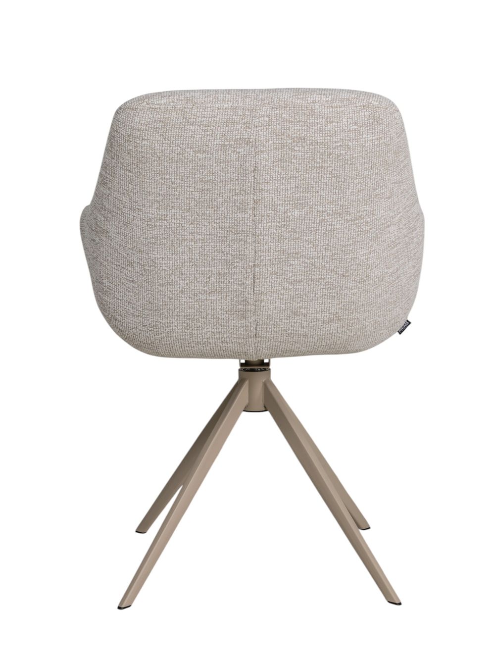 Draaibare armstoel PAVIA - Lichtgrijs MED-52-001-Z-110