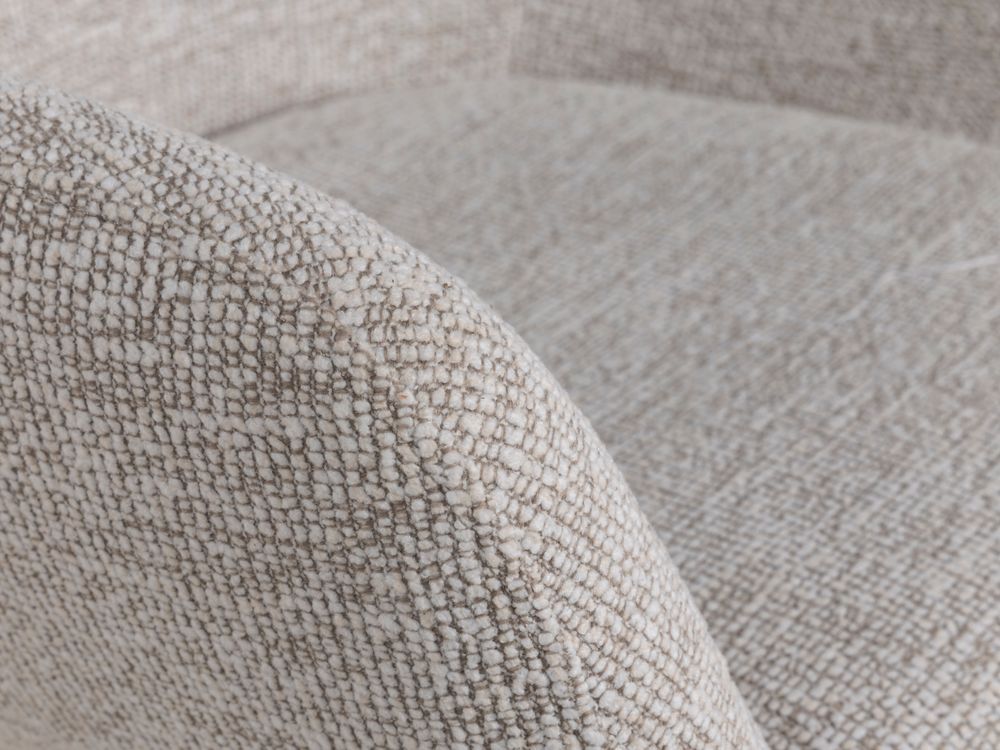 Draaibare armstoel PAVIA - Lichtgrijs MED-52-001-Z-110