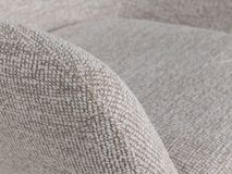 Draaibare armstoel PAVIA - Lichtgrijs MED-52-001-Z-110