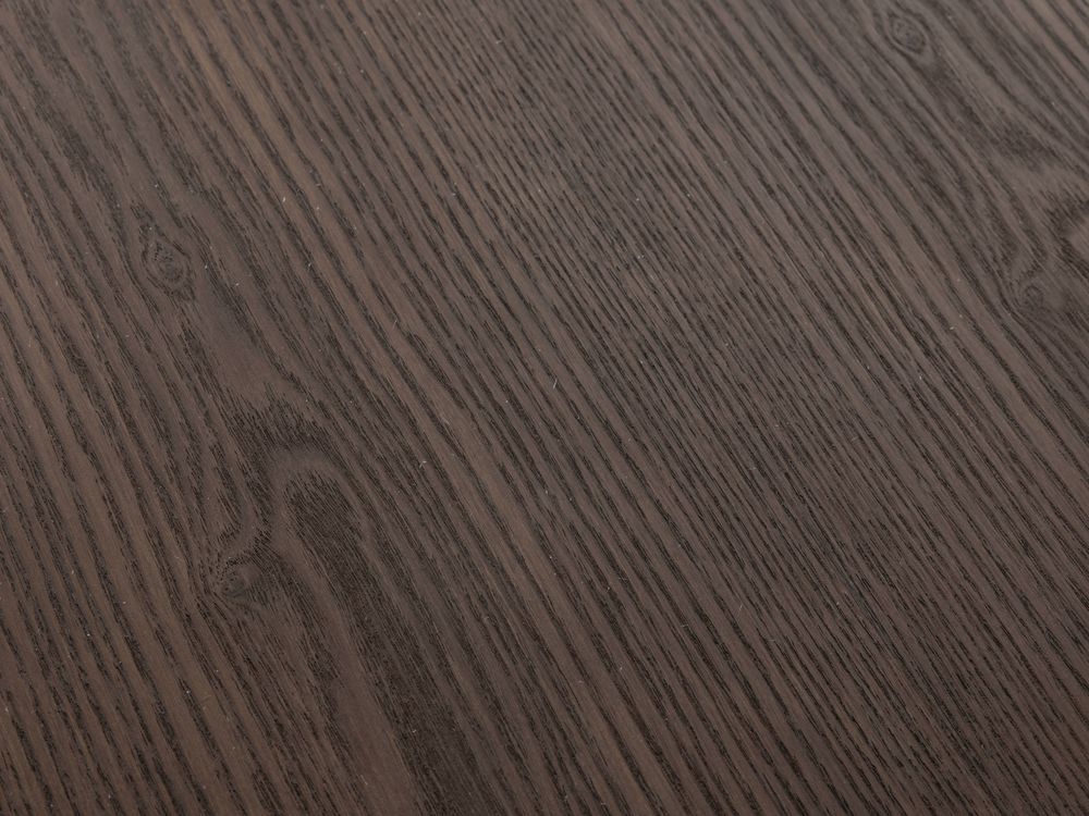 Bijzettafel EBANO - rond diam. 50cm - Donkerbruin MED-53-001-TOB