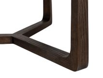 Salontafel EBANO - rond diam. 75cm - Donkerbruin MED-53-002-TOB