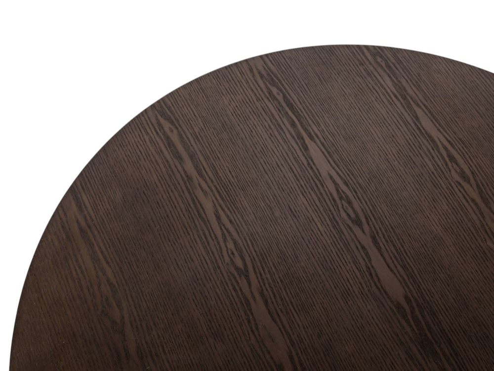 Salontafel EBANO - rond diam. 100cm - Donkerbruin MED-53-003-TOB