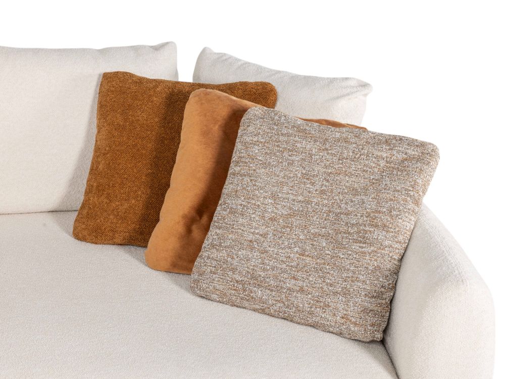 Hoekzetel AMALFI incl. sierkussens - Crème C-SYM-36-HKS2