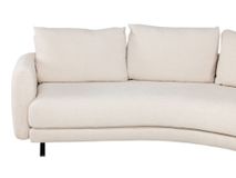 Hoekzetel AMALFI incl. sierkussens - Crème C-SYM-36-HKS2