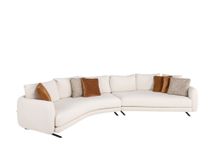 Hoekzetel AMALFI incl. sierkussens - Crème C-SYM-36-HKS2