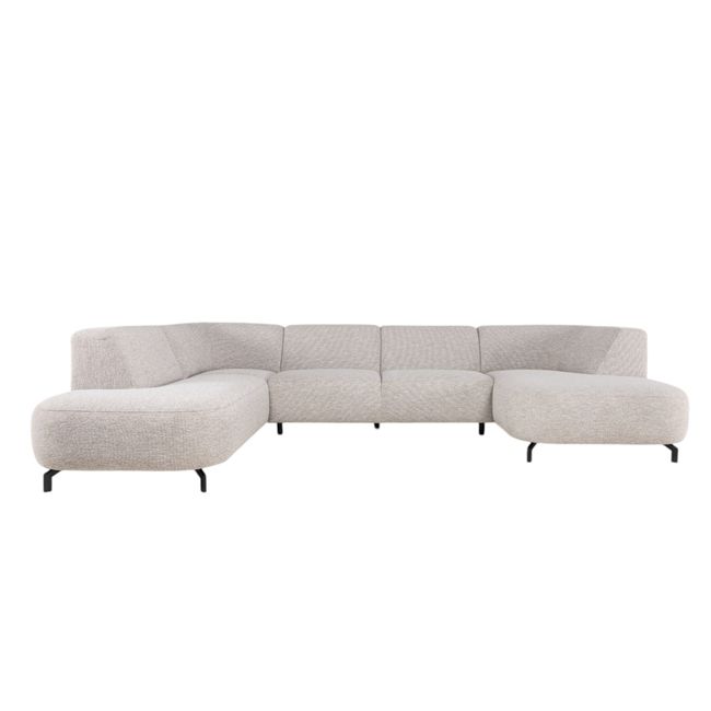 Hoekzetel SORRENTO - Lichtgrijs